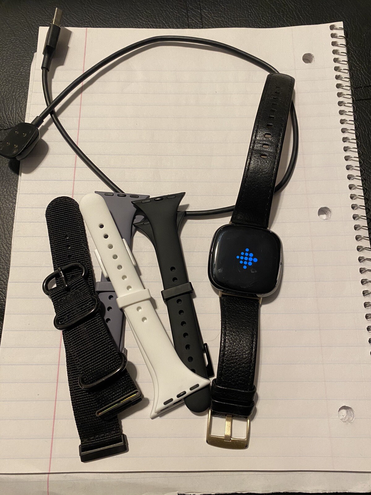 Fitbit Sense Graphite Advanced Health and Fitness Smartwatch FB512BKBK-image