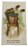 1888 N2 Allen & Ginter American Indian Chiefs Red Thunder To