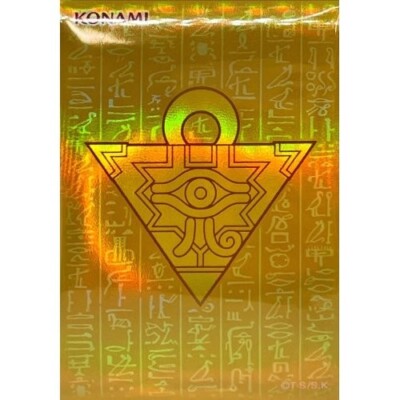 YuGiOh Sleeves Millennium Puzzle Gold Card Millennium Gold Box 55pcs | eBay