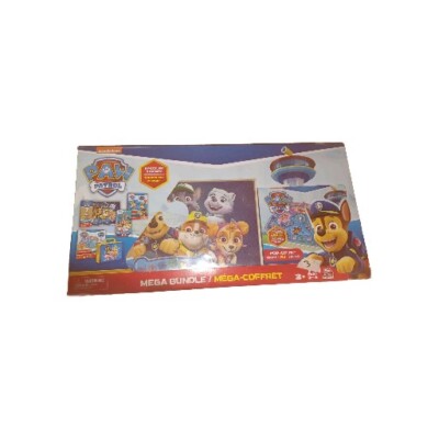 Nick Paw Patrol Mega Bundle Game Wood Puzzle & Pop Up Memory Match Games (LVR)