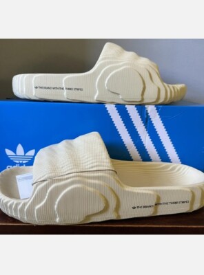 Adidas Adilette 22 Slides Tan Men's Sizes 8M W GX6945 NEW