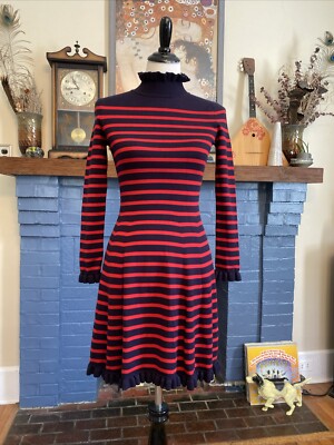 open lace back dress Nordstrom BP red sweater dress sz XS  Kristen's Consignment