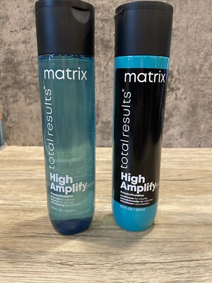 Matrix Total Results High Amplify Protein Shampoo & Conditioner -10.1 floz Each