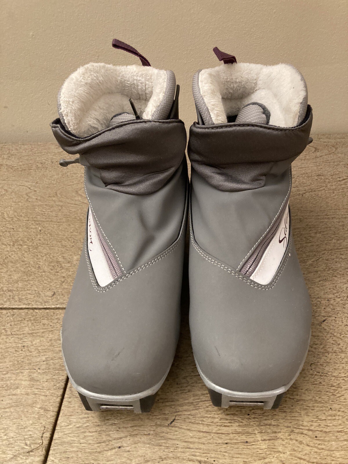 Scarpe scarponi da sci di fondo Salomon Pilot EU 42 2 3 donna taglia 10 o uomo 8 5