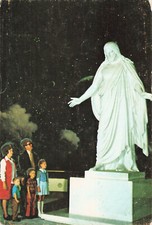 Jesus Sculptor Thorvaldson Temple Square Salt Lake City S1 Utah  Postcard