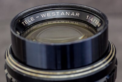 Isco-Göttingen Tele-Westanar 180mm f4 Lens (M42-mount) (Made in