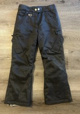 Marker Junior Boys Girls Size 10 Charcoal Gray Ski Snow Board Pants