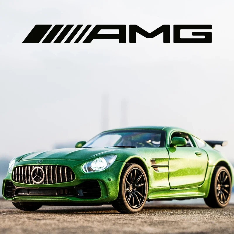 1:32 Mercedes-Benz GTR AMG Sports car Diecast Alloy Model car