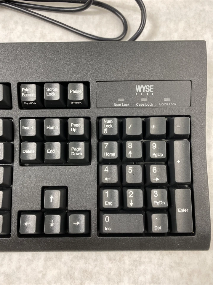 Wyse 901716-06L USB Keyboard KU-8933 With PS/2 Port Black OEM New In Box - Image 4 of 4