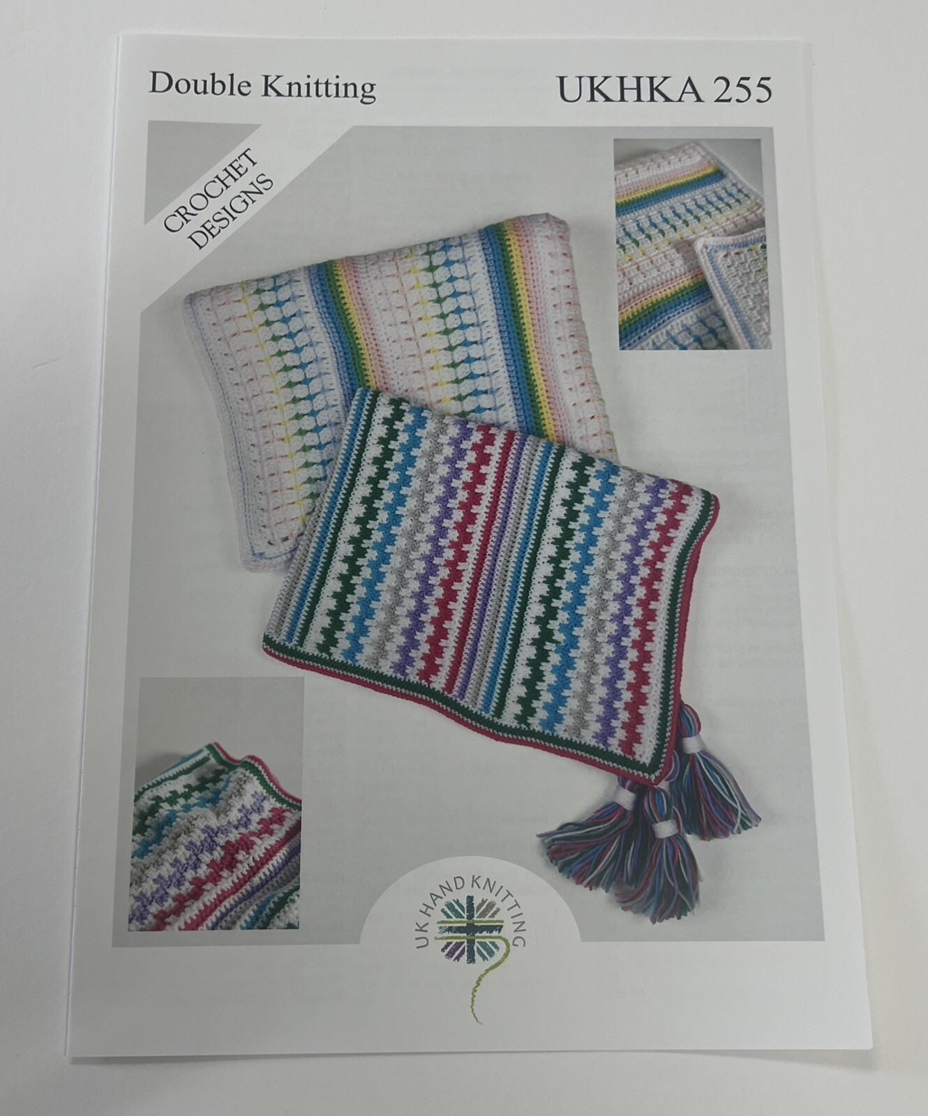 UKHKA Pattern 255 Crochet Designs of Blankets