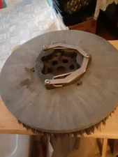 14" SCRUB BRUSH WITH CLUTCH PLATE