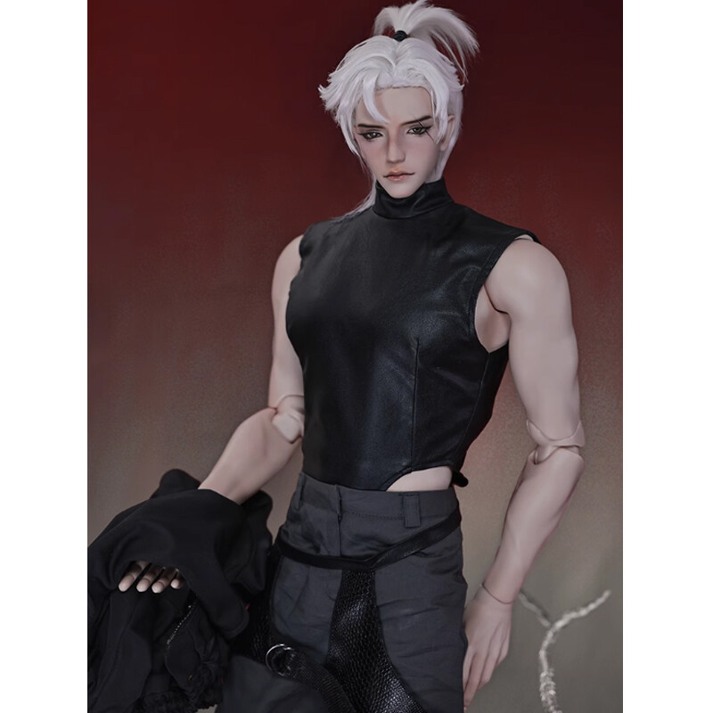 Juego Completo Plumer 1/4 BJD Muñeca Hombre Guapo Maquillaje Facial Ropa Pelucas Coleccionar Regalos