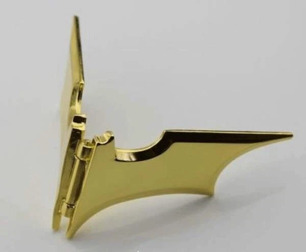 Matte Batman Money Clip Badge Magnetic Folding Gold With Gift Box – US095 - Image 3 of 4