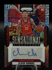 2024 Prizm Sensational Signatures- Ulrich Chomche RC (Mojo Prizm Auto/25)Raptors