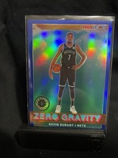 2019-20 Panini Hoops Premium Stock Zero Gravity Blue Prizm Kevin Durant #9