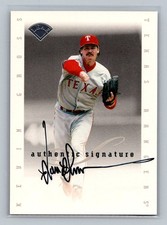1996 Leaf Signature Series Signatures Update Kevin Gross Auto Texas Rangers