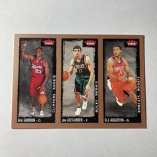 2008-09 Fleer DJ Augustin Eric Gordon Joe Alexander #238 Rookies