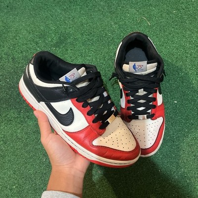 Nike NBA Dunk Low 75th Anniversary Chicago Men s Size 8