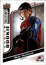 2009-10 Matt Duchene Rookie Card Checklist 11