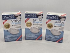 Lot Of 3 NAVAGE Original Saltpods 30 Each 90 Total NEW 1/2026