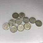 Lot of 11 Kennedy Half Dollars 40% Silver 1965-1969