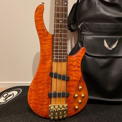 DEAN Razor Amber 4-String Bass with Case | eBay