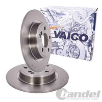 2X Vaico Bremsscheiben 295Mm Voll Hinten Passend FüR Mercedes A-KLASSE B-KLASSE