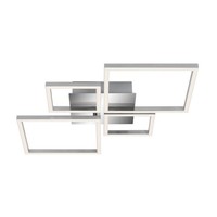 Briloner LED Deckenlampe Dimmbar Schwenkbar Warmweiß 44W Chrom-Alu 75X47X73 Cm