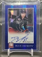2011-12 Elite Rookie Blue Auto David Savard Columbus Blue Jackets 