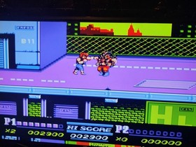 Double Dragon II The Revenge Nintendo NES Game Cartridge Tested 