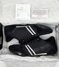 RARE 2017- Diesel Harold Solar, Black White Sneakers-OG BOX  RECEIPT, Sz. 10