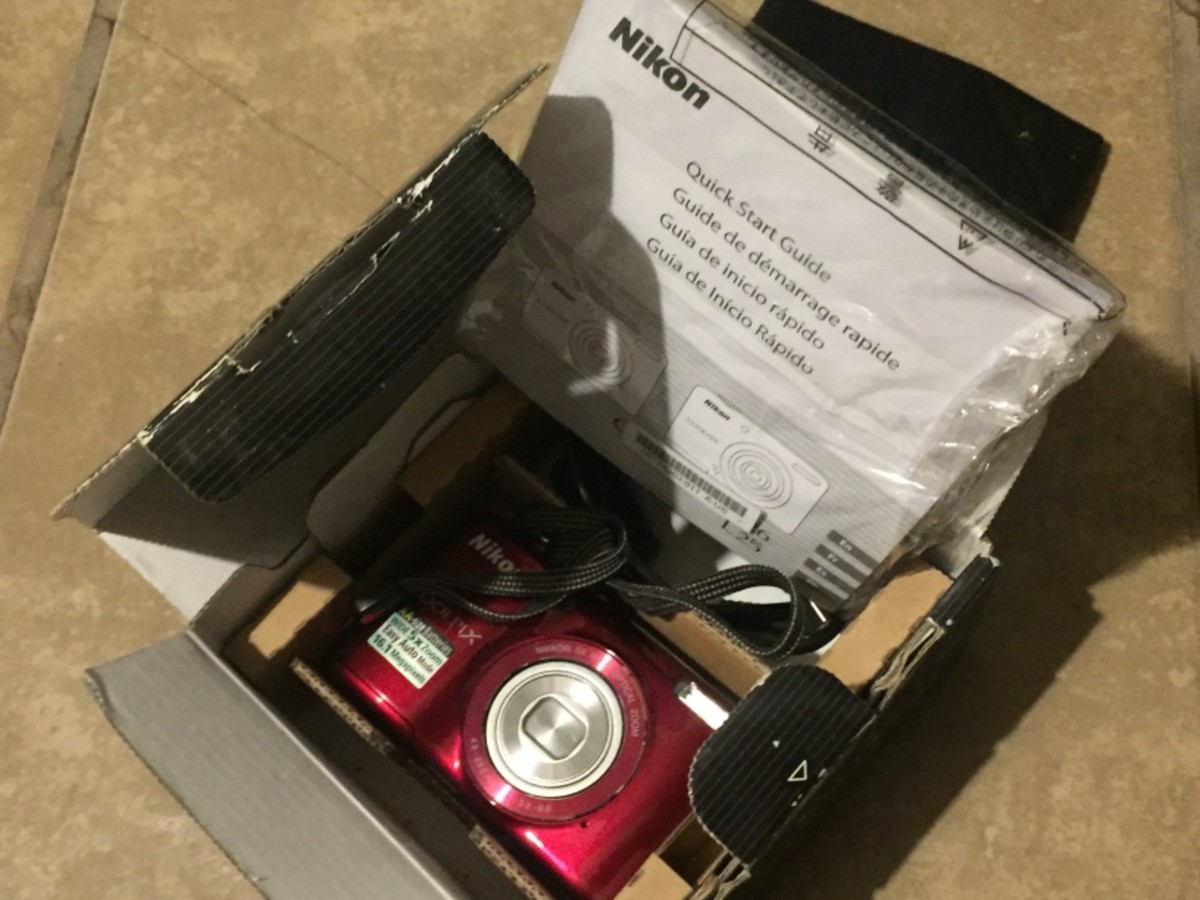Nikon COOLPIX L26 16.1MP Digital Camera - Red for sale online | eBay