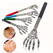 Extendable Back Scratcher Stainless Steel Telescopic Massage Tool Portable Pet