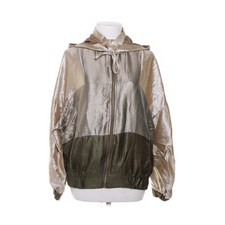 Zara, Regenjacke, Damen, Größe: XS, Grün/Beige/Gold #oXq