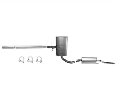 Muffler Exhaust System Kit For Volkswagen Jetta 2.0L 1993-1999 ABA Engine Code