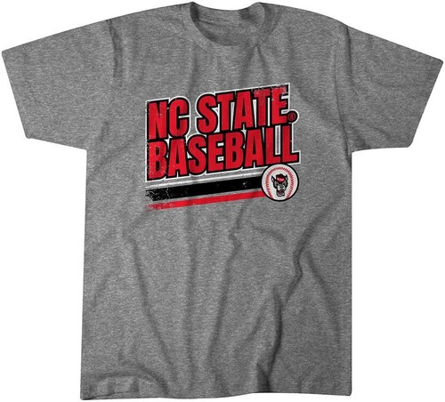NC State Wolfpack: Retro Baseball Unisex Shirt