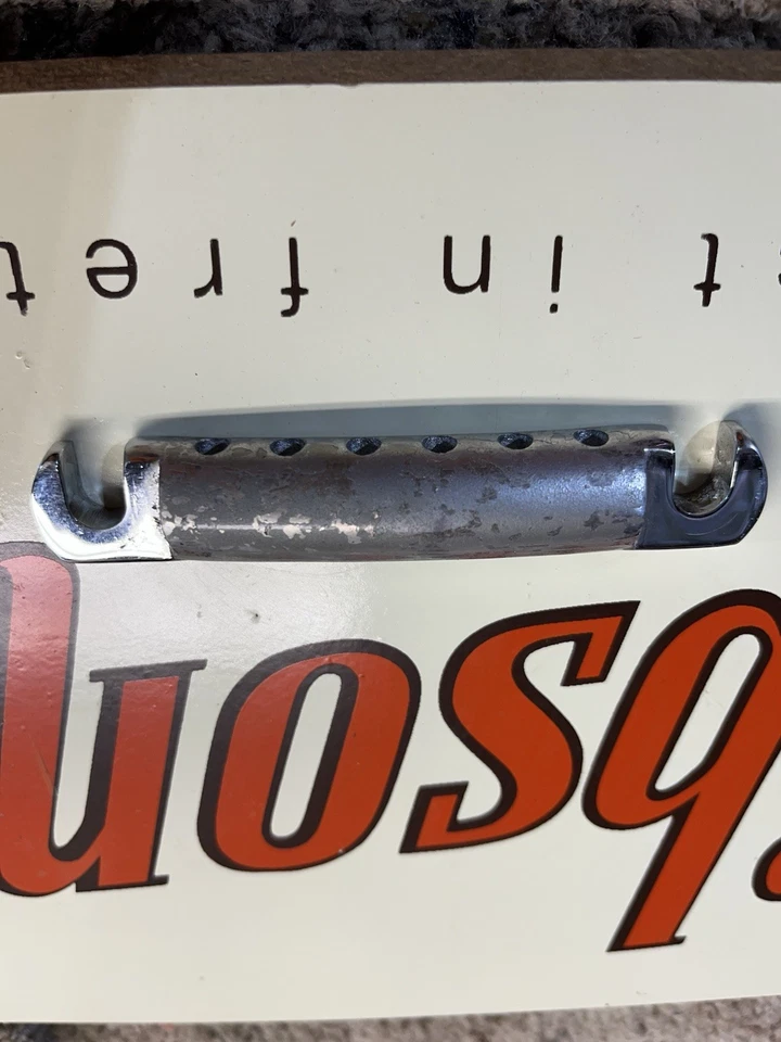 Cordal de tope de níquel G2U vintage Gibson de finales de los años 50 Foto 2 de 4