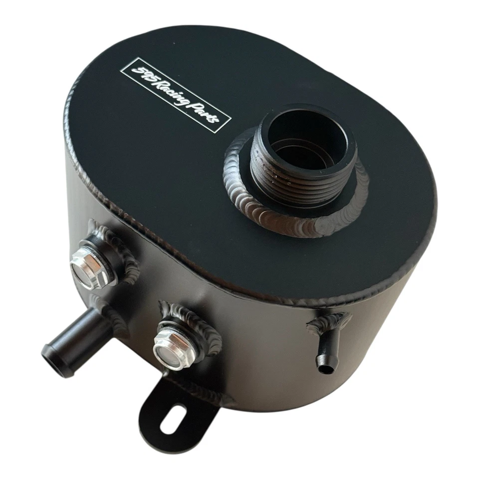 VASCHETTA ACQUA radiatore Fiat 500 Abarth in alluminio RINFORZATA + TAPPO - Immagine 3 di 4