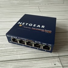 NETGEAR FS105 v2 5-Port 10/100 Mbps Fast Ethernet Switch