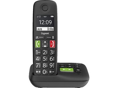 GIGASET E290A schnurloses DECT-Telefon mit Anrufbeantworter