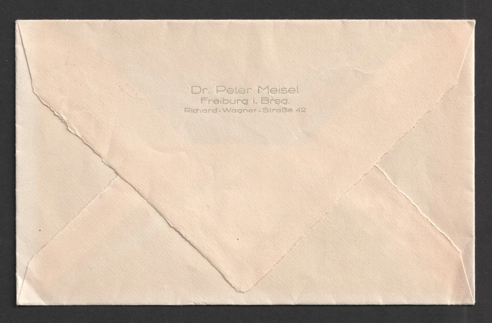 1957 Germany Berlin 20pf Interbau Building Exhibition on Freiburg Cover - Image 3 of 3