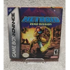 Nintendo Metroid Zero Mission GBA E 2004 NTSC CIB