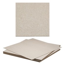 20 Pack 0.04"x12"x12" Book Board Chipboard Sheets BOOK BINDING Gray