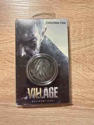 Resident Evil 8 collectible coin Village Fanatik Capcom Promo Münze Sammelmünze