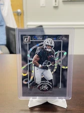 Ashton Jeanty Rated Rookie Retro 2025 Panini DonRuss LAs Vegas Raiders #10 RC