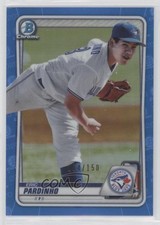 2020 Bowman Chrome Prospects Blue Refractor 114/150 Eric Pardinho #BCP-135 15fy