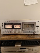 JVC KD-75 Tape Deck With Manual with NEW BELTS See Description 