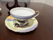 Vintage Hand Painted Tijuana Mexico Bullfighter Cup & Saucer Set – TM Marked
