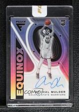 2020-21 Panini Flux Equinox Rookie Silver Prizm 7/25 Mychal Mulder Auto 10qe