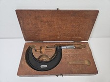 Starrett 436-3 Outside Micrometer 2-3" Friction Thimble Vintage Made In USA